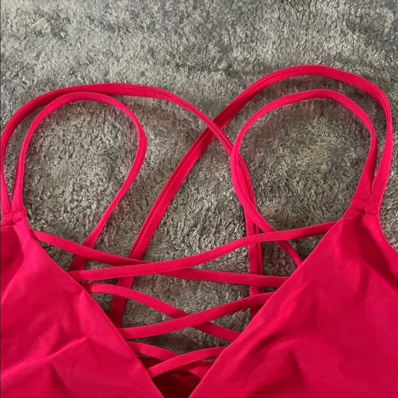 PINK Victoria's Secret Hot Pink Sports Bra - Picture 3 of 5